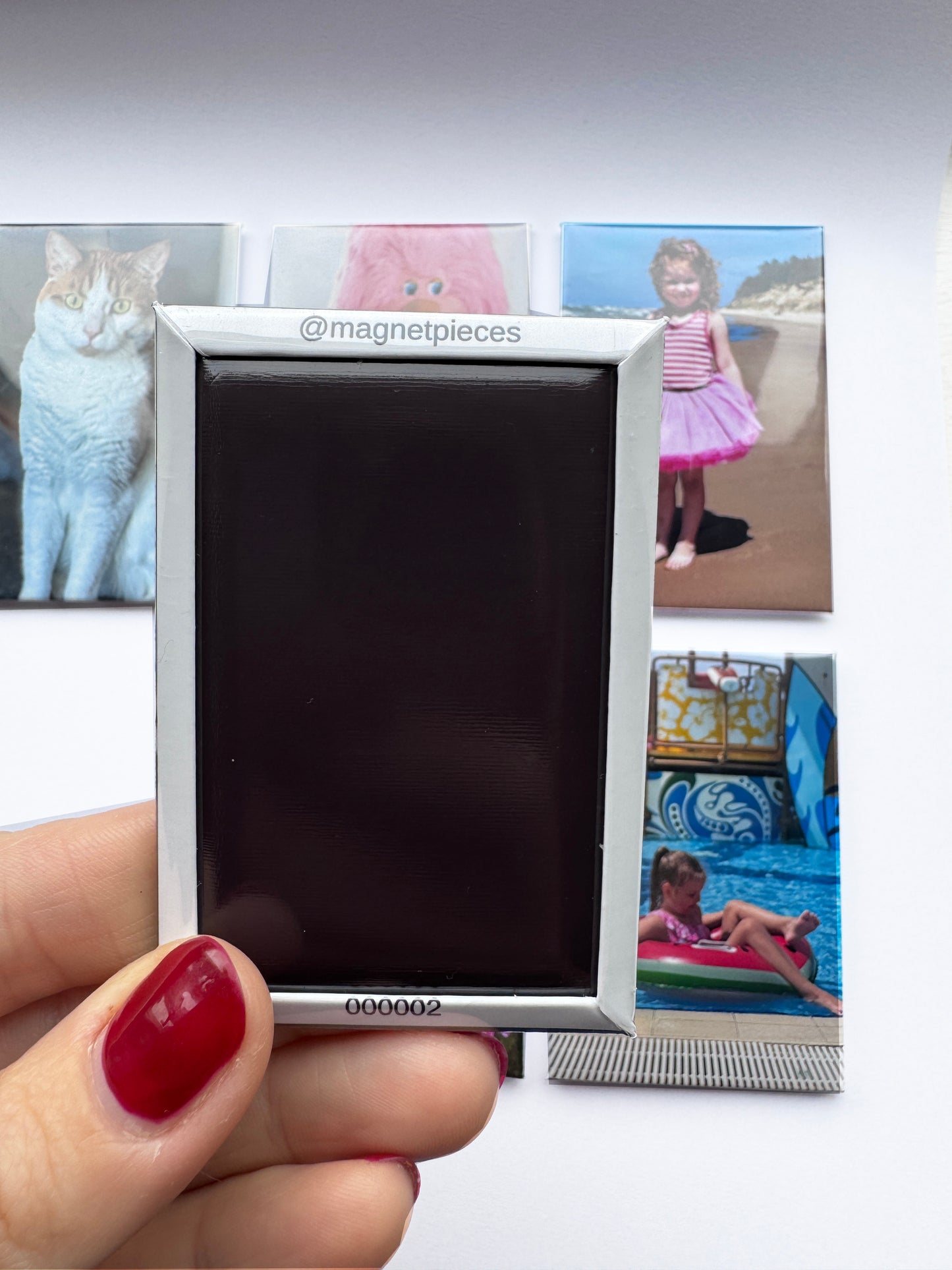 Personalised magnets | Set of 6